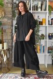 Paloma Tela Peter Pan Blouse Black